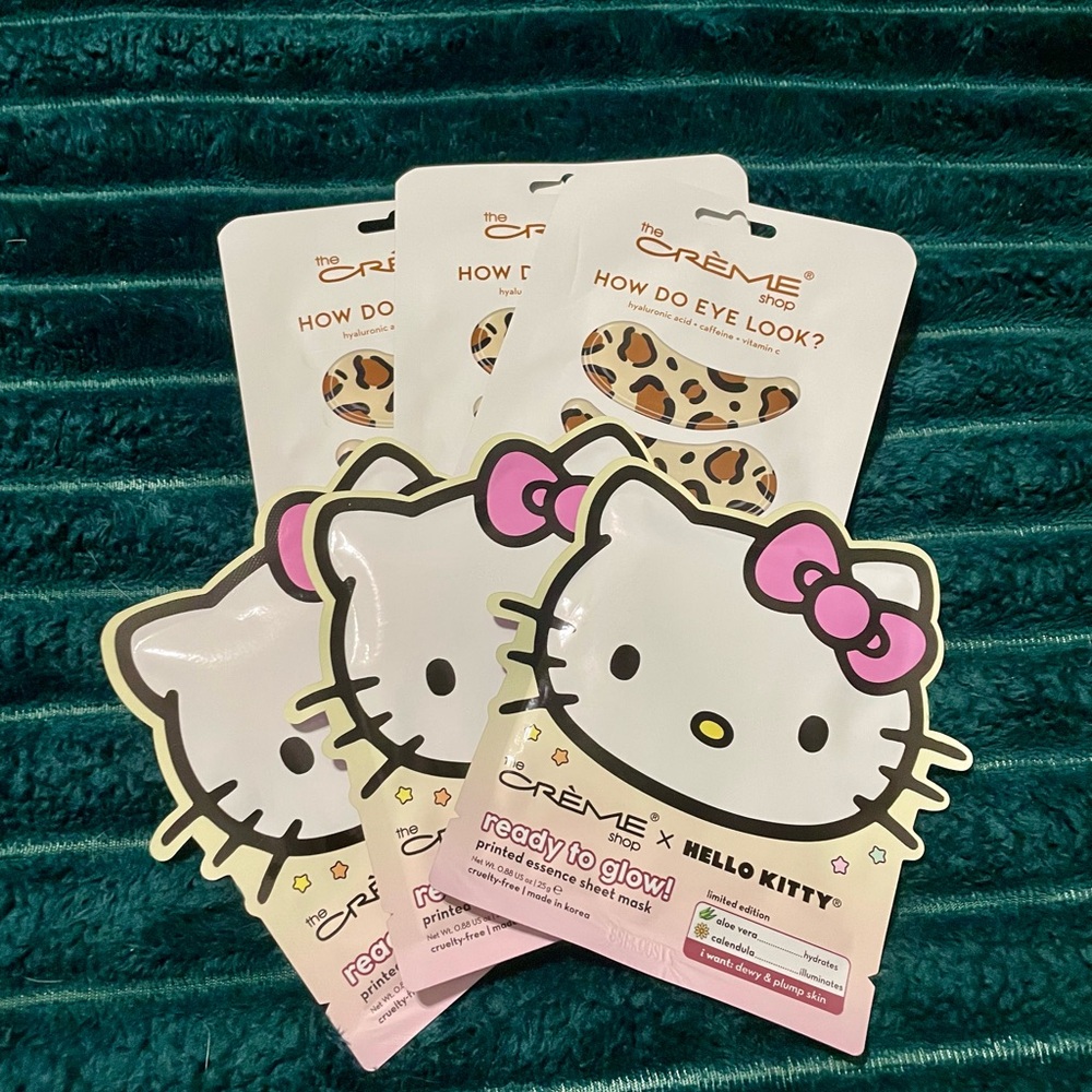 Hello Kitty Eye Mask Set